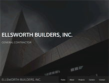 Tablet Screenshot of ellsworthbuilders.com